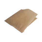 2000 Sachets ingraissables brun ouverture 2 côtés - 17 x 17 cm