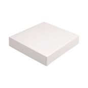 50 Boîtes pâtissières carton blanc - 16 x 16 x 5 cm