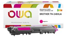 Cartouche laser compatible Brother TN248XL - magenta - OWA