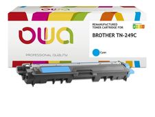 OWA - Cyan - compatible - cartouche de toner (alternative pour : Brother TN249C) - pour Brother HL-L8240CDW, MFC-L8390CDW