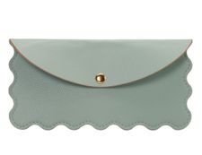 Trousse plate SCHOOL "Mini & Chic" coloris vert clair