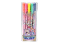 Ylvi Set de stylos gel couleurs de l’arc-en-ciel TOPModel