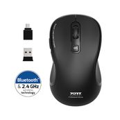 PORT Connect Professional ESSENTIAL - Souris sans fil - 5 boutons - noir