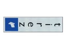 Pickup - Plaque de signalisation - 165 x 44 mm - tirez (vertical)
