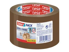 Tesapack Extra Strong - Ruban adhésif d'emballage - 50 mm x 66 m - havane
