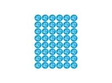 Apli Agipa - 192 Pastilles adhésives - étiquettes remise -40% - bleu