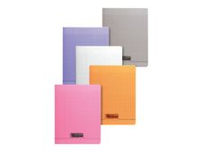 Calligraphe 8000 - Cahier polypro 17 x 22 cm - 96 pages - grands carreaux (Seyes) - disponible dans différentes couleurs