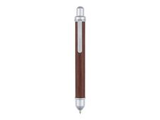 Oberthur Tolède - Mini stylo à bille poussoir - bois de rose