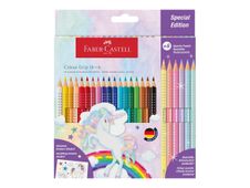 Faber-Castell - 24 crayons de couleur - Edition Colour GRIP