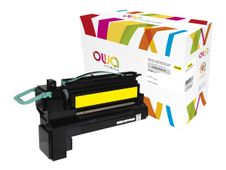 Cartouche laser compatible Lexmark C792X2YG - jaune - Owa