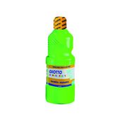 GIOTTO SCHOOL - Peinture - peinture à tempera - vert émeraude - extra-fine - 500 ml