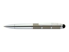 Online Piccolo - Stylo à bille gris métallique - encre bleue