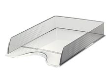 Esselte Fusion - Corbeille à courrier cristal