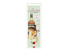 Legami - Calendrier mensuel 2024 - 16 x 49 cm - salutations