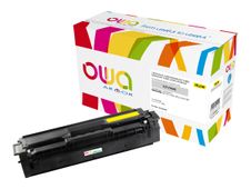 Cartouche laser compatible Samsung CLT-504S - jaune - Owa K15626OW