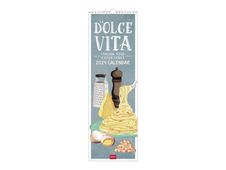 Calendrier mensuel 2024 - 16 x 49 cm - la dolce vita