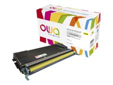 Cartouche laser compatible Lexmark C734A1YG - jaune - Owa K15884OW