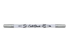 Online Calli.Brush - Stylo pinceau à double embout - argent