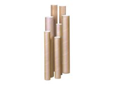 10 Tubes d'expédition ronds - 4,5 cm (diamètre) x 76 cm - Logistipack