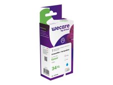Cartouche compatible Epson 34XL Balle de golf - cyan - Wecare