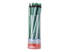 Apli Agipa - Crayon de couleur triangulaire Jumbo - vert métallique