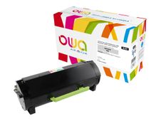 Cartouche laser compatible Lexmark 602 - noir - Owa K15640OW