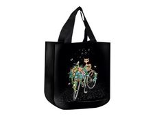 Kiub Bug art Chat - Sac de courses recyclé - jewels vélo