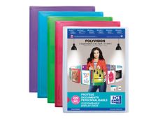 Oxford Polyvision - Porte vues personnalisable - 200 vues - A4 - disponible dans différentes couleurs translucides