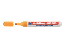 Edding 4095 - Marqueur craie liquide - 2-3 mm - orange fluo