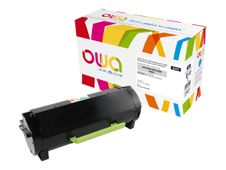 Cartouche laser compatible Lexmark 502H - noir - Owa K15637OW