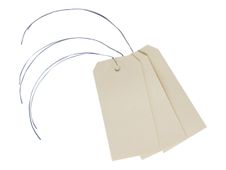 Avery - 1000 Étiquette américaines à œillets avec fil de fer - 100 x 51 mm - réf 75-400