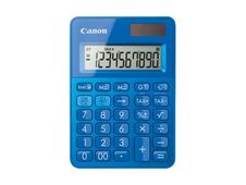 Calculatrice de bureau Canon LS-100K - 10 chiffres - alimentation batterie et solaire - bleu