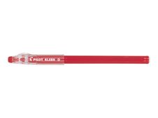 Pilot Kleer - Stylo à bille effaçable - rouge - pointe moyenne