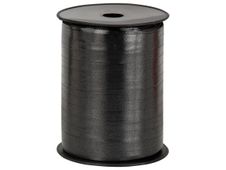 Logistipack - Bolduc brillant - ruban d'emballage 7 mm x 500 m - noir