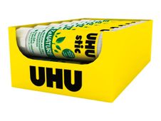 UHU stic ReNATURE - 12 Bâtons de colle - 21 g - Plastique écologique