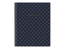 Oberthur Versailles - Livre d'or souple - 22 x 27 cm - 200 pages - bleu marine