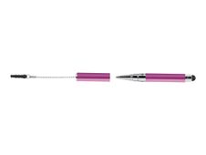 ONLINE i-charm - Stylo à bille - encre bleue - moyen - corps métal rose