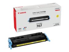 Canon 707 - jaune - cartouche laser d'origine