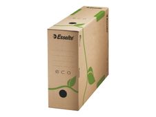 Esselte Eco - boîte archive - dos 10 cm - marron 100% recyclé