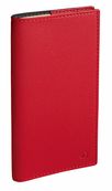 Agenda de poche Soho Planorizon - 1 semaine sur 2 pages - 8,8 x 17 cm - rouge - Quo Vadis