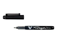 Pilot V Sign Pen - Feutre - pointe moyenne - noir