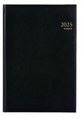Agenda Lima Omega - 1 semaine sur 2 pages - 21 x 29 cm - noir - Brepols