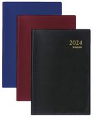 Agenda de poche Trade Seta - 1 jour par page - 8,5 x 12,5 cm - disponible dans différentes couleurs - Brepols