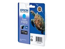 Epson T1572XL Tortue - cyan - cartouche d'encre originale