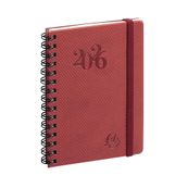Agenda de poche spiralé Swan Eurotime 13W - 1 semaine sur 2 pages - 9 x 13 cm - disponible dans différentes couleurs - Exacompta
