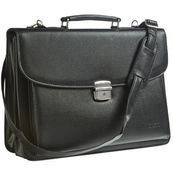 Cristo Affaires - Cartable rigide 3 compartiments - noir