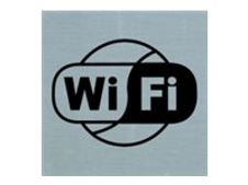 Pickup Alulook - Pictogramme Wifi - 80 x 80 mm