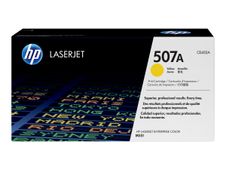 HP 507A - jaune - cartouche laser d'origine (CE402A)