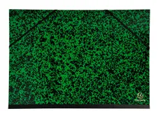 Exacompta - Carton à dessin à élastiques - 32 x 45 cm - vert