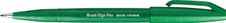 Pentel - Feutre pinceau à pointe souple - vert